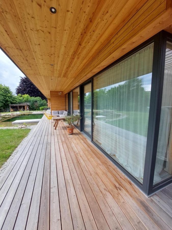 Appartement Am Teich Hainfeld Exterior foto