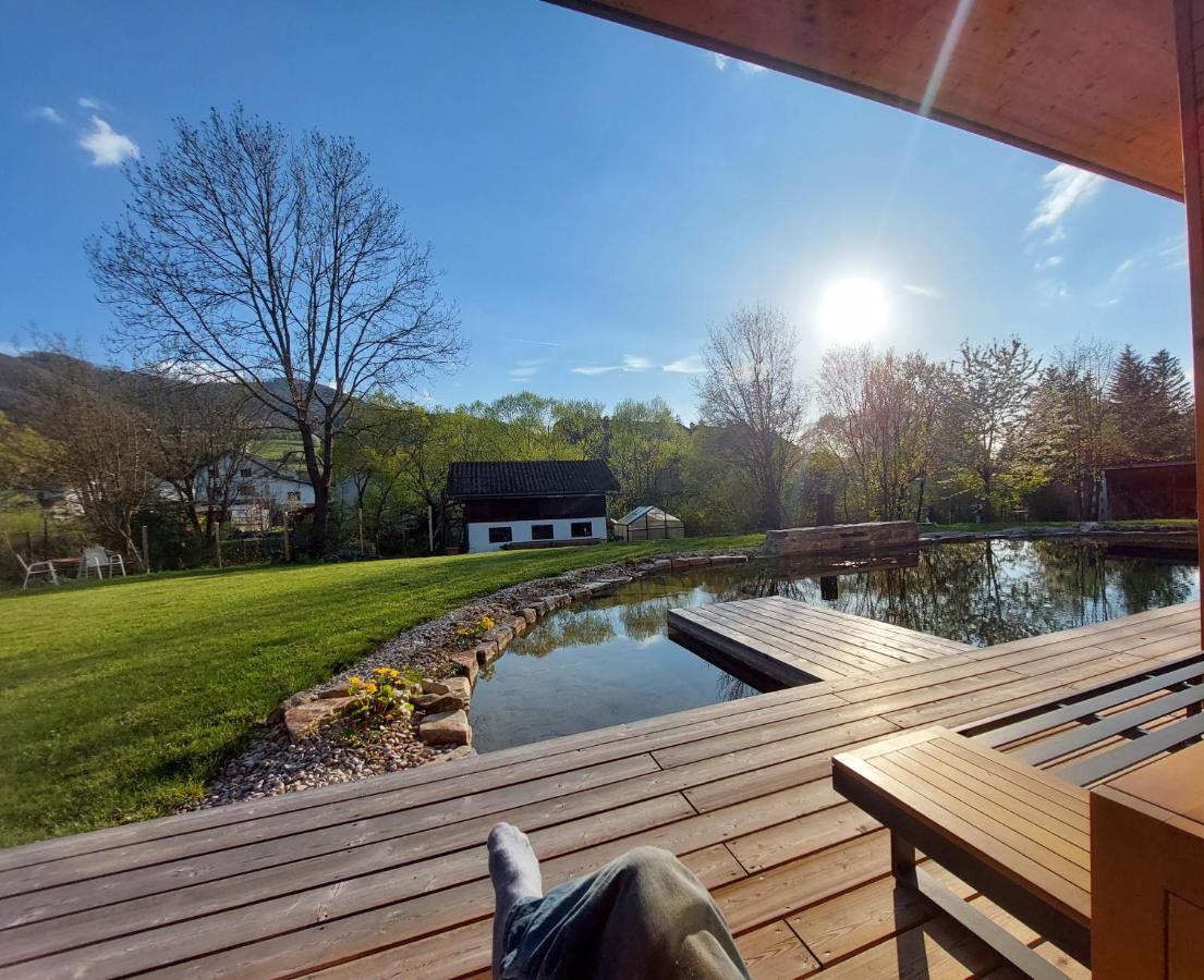 Appartement Am Teich Hainfeld Exterior foto