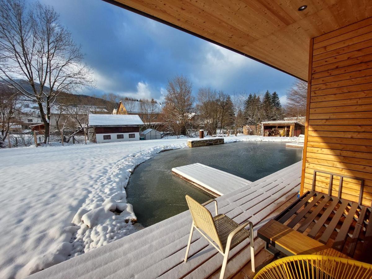 Appartement Am Teich Hainfeld Exterior foto